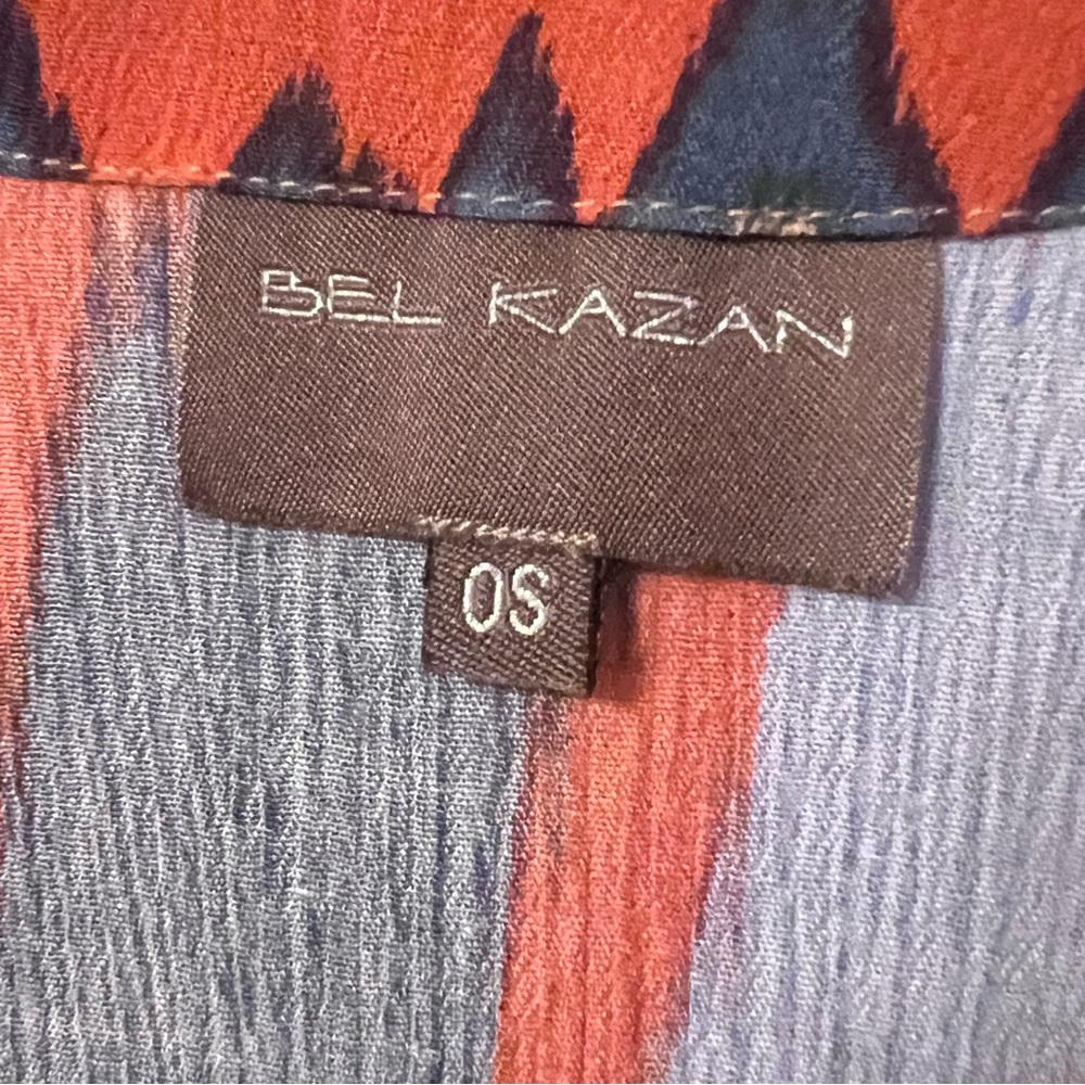 Anthropologie Bel Kazan Kyra Kimono Colorful One Size bohemian - Picture 12 of 13